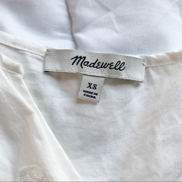 Madewell White Garden Eyelet Dress - Picture 6 of 7